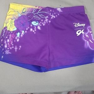 Girls leotard Gymnastics shorts